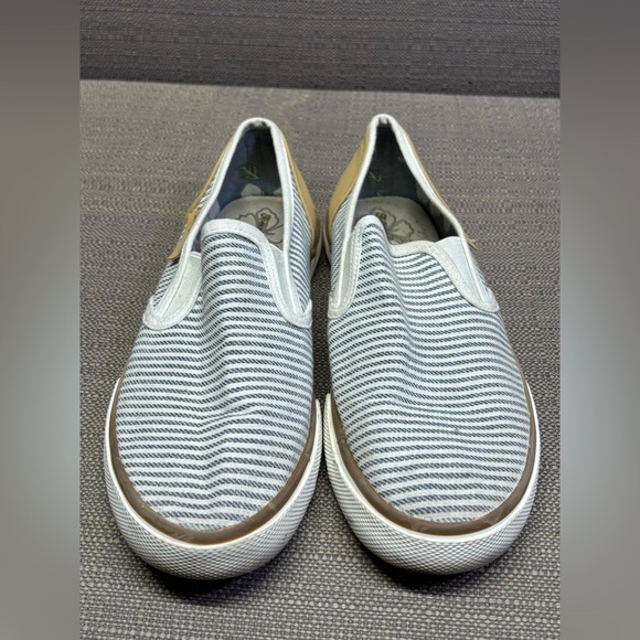Tommy Bahama Shoes - Tommy Bahama Sailor Loafer Flats Slip On Shoes Sneakers Women 8 Striped Canvas